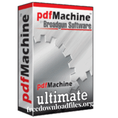 Broadgun pdfMachine Ultimate 15.63 With Crack Download [Latest]