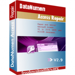DataNumen Access Repair 3.8 With Crack Download [Latest]