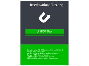 UniPDF Pro Crack